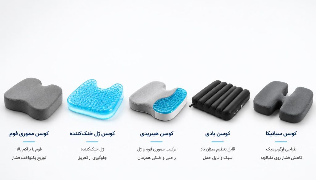 انواع کفی صندلی